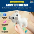 thumbnail image 5 of MOMOTOYS Sewing Kit Toys, DIY Arctic Animal Plush Craft Supplies for all, 5 of 8