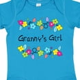 thumbnail image 4 of Inktastic Grannys Girl Bright Flowers Girls Baby Bodysuit, 4 of 5