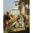 thumbnail image 2 of Giovanni Battista Tiepolo 12x14 Gold Ornate Wood Frame and Double Matted Museum Art Print Titled - The Adoration of the Magi (Late 1750s), 2 of 4