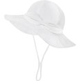 thumbnail image 1 of Baby Toddler Infant Girls Bucket Sun Hats Protection Beach UPF 50+ Toddler Wide Brim Bucket Summer Hats, 1 of 5