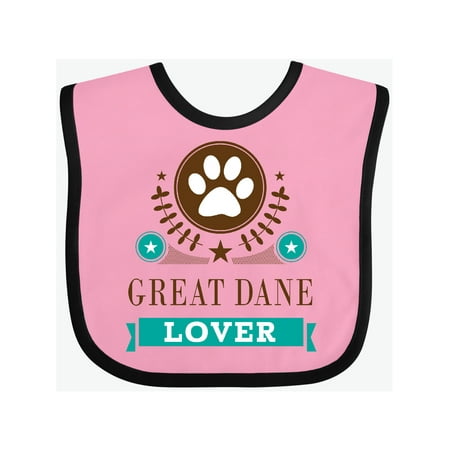 

Inktastic Great Dane Lover Gift Baby Boy or Baby Girl Bib