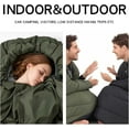 thumbnail image 5 of 3 Seasons Sleeping Bags for Adults, Portable, Waterproof, Lightweight,with Storage Sack for Outdoor & Indoor, Hiking, Camping, Warm & Cold Weather Sleeping Bag for kids 10-12, Girls, Boys Mens, 5 of 8
