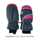 thumbnail image 2 of Guantes Inteprter 3 pares manoplas impermeables gris unisex, 2 of 5