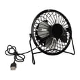 thumbnail image 2 of Ventilador con panel solar de 5 W, USB, ajustable 360 grados, para invernadero, gallinero, caseta para perros al aire libre., 2 of 14
