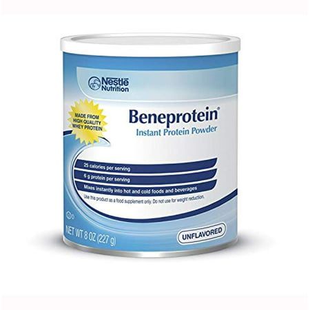 Nestle Nutritional RESOURCE BENEPROTEIN Instant Protein Powder, Resource Beneprotein Pwdr 8 oz, (1 EACH, 1 EACH)