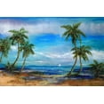 thumbnail image 2 of Holsinger, Joel 14x11 White Modern Wood Framed Museum Art Print Titled - In Riva Del Mar, 2 of 4