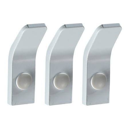 

Hilingoto Clearance! Coat Hook No Drilling Required Towel Hooks Clothes Hooks Stainless Steel Wall Hooks 3X Hook