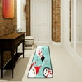thumbnail image 3 of SKYSONIC 2X6 Feet Funny Snowman Penguin Santa Runner Rug with Rubber Backing, Merry Christmas Winter Non Slip Entryway Rug Runner Washable Soft Area Rug Carpet for Hallway Bedroom Kitchen Decor, 3 of 6