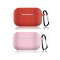 thumbnail image 5 of Silicone Mini Wireless Earphone Protective Case Storage Box for Air-Pods Pro 3-Pink, 5 of 5