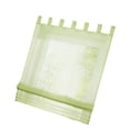 thumbnail image 1 of Cortinas romanas de estilo europeo, cortina de gasa transparente para ventana, panel drapeado Verde-60 × 155cm, 1 of 9