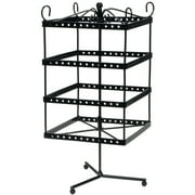 Darice Black Metal Jewelry Display Shelf, 6 x 13 Inches
