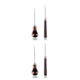 thumbnail image 4 of Wosthever Pack of 2 Awls Leathercraft Alloy Craft Sewing Manual Wood Handle Positioning Stitching Hole Maker Punching Tools Home uno 2Conjunto, 4 of 6