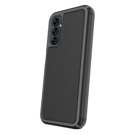 onn. Slim Rugged Phone Case for Samsung Galaxy A14 5G - Black/Gray