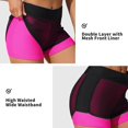 thumbnail image 4 of ALove Women Mesh High Waisted Beach Board Shorts With Pockets Swim Shorts Bath Suit Bottoms, 4 of 7
