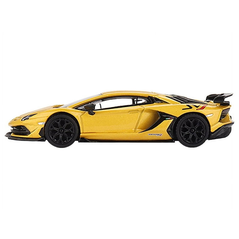 Mini GT Lamborghini Aventador SVJ Roadster - Giallo Orion