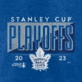 thumbnail image 4 of Men's Fanatics  Heather Royal Toronto Maple Leafs 2023 Stanley Cup Playoffs Tri-Blend T-Shirt, 4 of 4