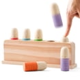 thumbnail image 1 of Juguete desplegable Etucdose para títeres multicolores de madera de más de 3 años, 1 of 5