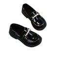 thumbnail image 2 of YHAJDS Girls Mary Jane Flats Soft Sole Patent Leather School Uniform Casual Shoes, 2 of 5