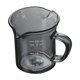 thumbnail image 2 of Taza medidora de vidrio para espresso, resistente al calor, multiusos, con doble escala negro, 2 of 9