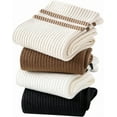 thumbnail image 3 of JIANFANG 5 Pack Women Thick Soft Warm Fuzzy Socks Winter Wool Fluffy Cozy Casual Home Sleep Socks with Gifts, 3 of 7