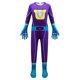 thumbnail image 1 of Halloween Children's Cosplay Kids Superhero Costume Pink and Blue Full Body Suit with Gloves and Boot Covers for Halloween, 1 of 4
