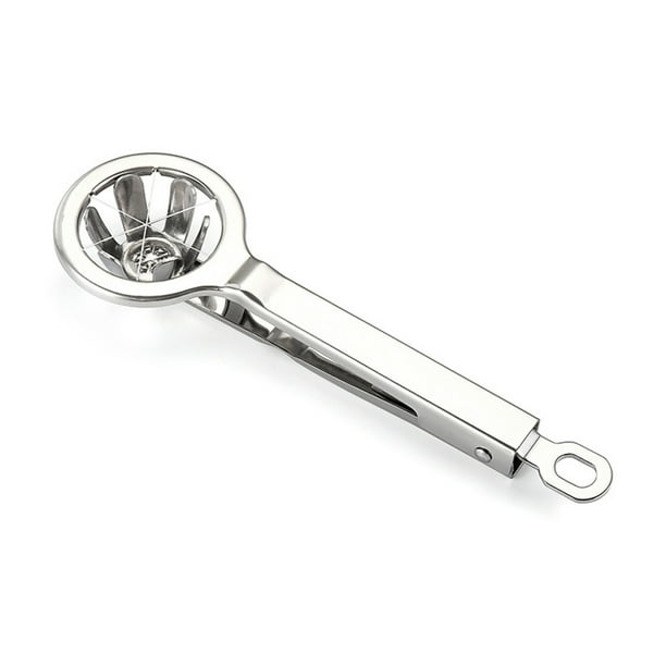 Cuchara de huevo hervido Cuchara 304 Acero inoxidable Manual Cocina Huevos de fruta Huevos Molde divisor Cocina reutilizable Cocinar a prueba de herrumbre Gadget Piezas HEX Inevent HA059154-01B