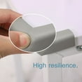 thumbnail image 3 of Uxcell 2pcs Cabinet Desk Edge Foam Corner Cushion Guard Soft Bumper Furniture Edge Angle Protector, Grey, 3 of 7