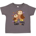 thumbnail image 3 of Inktastic My Oma Loves Me- cute owl family Boys or Girls Toddler T-Shirt, 3 of 5