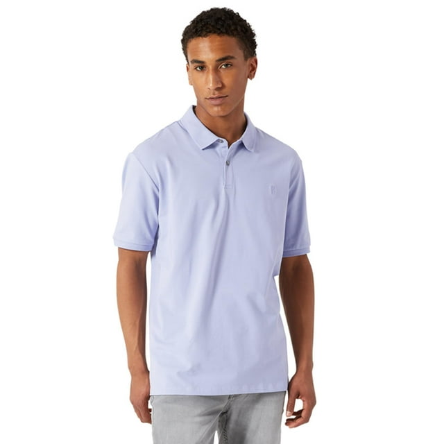 Polo DKNY para hombre, corte moderno, secado rápido, color lavanda