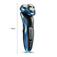 thumbnail image 5 of Soumake 1 Set Electric Shaver Sharp Floating 3 Heads Blade Waterproof Multifunctional 3-in-1 Beard Clipper Nose Hair Removal Trimmer Men Supply, 5 of 8