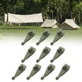 thumbnail image 2 of 10x Tarp Clips Tent Shark Clips Lightweight Portable Lock Grip Hooks Durable Canopies Clamps Tent Clamps for Backyard Outdoor Swimming, 2 of 8