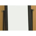 thumbnail image 4 of 17.5" x 21.25" x 60" CappuccinoWood Frame Mirror - Black, 4 of 4