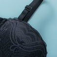 thumbnail image 7 of Ltctricy Women's Lace Bras Underwire Padded Supportive Push up Full Coverage Bralettes Adjustable Straps Bandeau Bras, 7 of 7