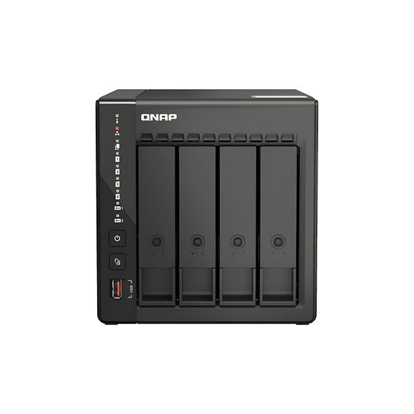 Servidor NAS Qnap 4 Bahías Proc Intel 8 GB RAM TS-453E-8G negro 22.05