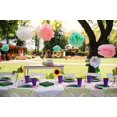thumbnail image 6 of Exquisite 350 Piece Mardi Gras Paper Party Plates & Tableware Dinnerware Set, 6 of 10