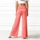 thumbnail image 2 of Pantalones de Cintura Alta de Pierna Ancha para Mujeres Pantalones de Yoga Plegables de Cintura Elástica Pantalones de Pierna Ancha Casuales Y Cómodos para Niños, 2 of 6