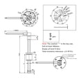 thumbnail image 4 of Car Boat Fuel Level Sensor For 0~190 Ohm Fuel Level Gauge Fuel Sending Unit ,Compact & Sturdy, 4 of 4