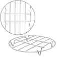 thumbnail image 1 of i Kito Baking Racks Cooling, Cooking Steamer 10" 2pack, Cookie Cake Cooling Rack Round, 1 of 6
