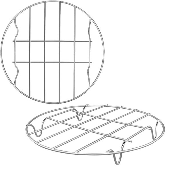 i Kito Baking Racks Cooling, Cooking Steamer 10" 2pack, Cookie Cake