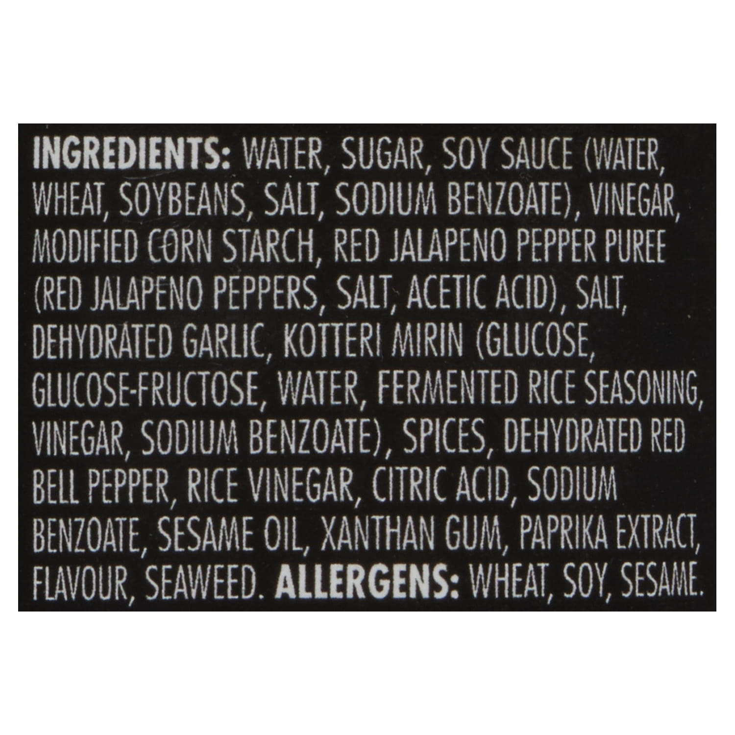 Teriyaki Experience Sauce teriyaki aux piments doux 350ml