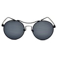 thumbnail image 2 of Unisex Classic Metal Sunglasses Polarized Color Lens Aviator Glasses, 2 of 4