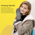 thumbnail image 6 of Winter Gloves  for Women Warm Touchscreen Gloves Thickened Cold Weather Texting Gloves Casual Outdoor Sports Gloves for Women - Grey, 6 of 8