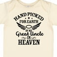 thumbnail image 4 of Inktastic Handpicked for Earth by My Great Uncle in Heaven Boys or Girls Baby Bodysuit, 4 of 5