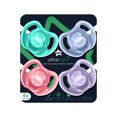 thumbnail image 2 of Tommee Tippee Ultra-Light Silicone Pacifier, Symmetrical One-Piece Design, BPA-Free Silicone Binkies, 18-36m, 4 Count, 2 of 5