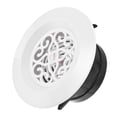 thumbnail image 1 of Unique Bargains 4 Inch Adjustable Pattern Screen Grille Cover Louver Round Air Vent, 1 of 5