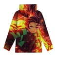 thumbnail image 4 of Demon Slayer Youth Hoodies Boys Girls 3D Printed Sweatshirt Fall Winter Clothes Long Sleeves Pullover Sweater XL, 4 of 6