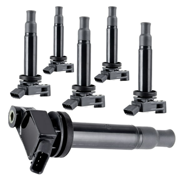 AUTOMUTO Ignition Coil(s) Compatible for Toyota for Highlander 2.4L 2001-2003 Replacement for Part-numbers: UF267 (Pack of 6 )