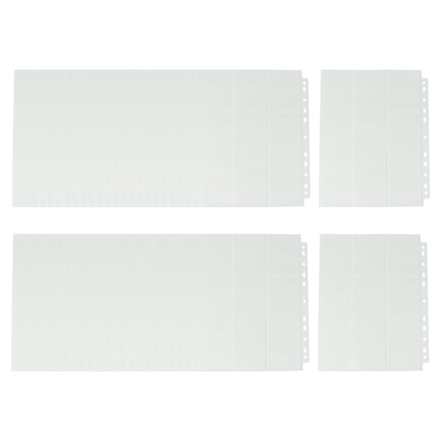Carpeta de Álbum de tarjetas Zulema 50 Uds 50 páginas 900 de tarjetas comerciales con pantalla para blanco