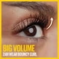 thumbnail image 6 of Maybelline Volum' Express Colossal Curl Bounce Waterproof Mascara Makeup, Very Black, 0.33 fl. oz., 6 of 8