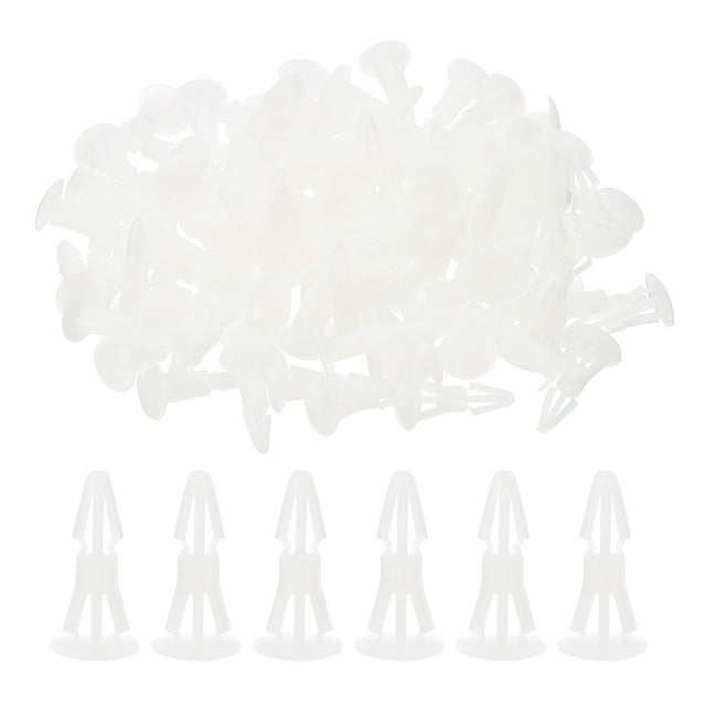 Unique Bargains PCB Support Spacer, 100Pack 8mm/0.31" Supporting Height PCB Standoff Isolation Board Stand Columns, White